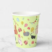 Cute Cats Kid's Birthday Party Pappbecher (Rechts)