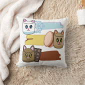 Cute cats kissen (Decke)