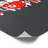 Cute Cats Love Valentine Design For Men Women Kids Poster (Ecke)