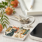 Cute Cats Schlüsselanhänger (Vorderseite rechts)