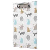 Cute Cats, Urban Color Palette Klemmbrett (Links)