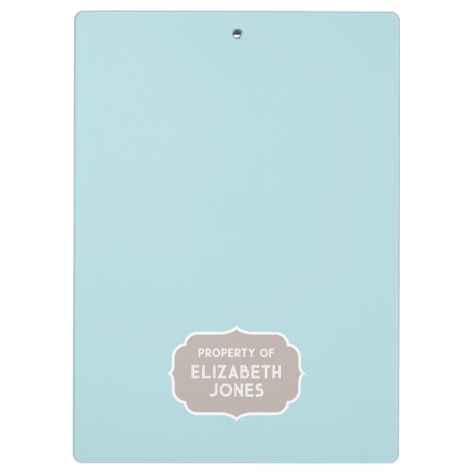 Cute Cats, Urban Color Palette Klemmbrett (Rückseite)