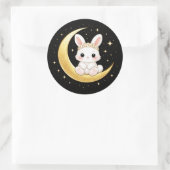 Cute Celestial Easter Bunny Sticker (Tasche)