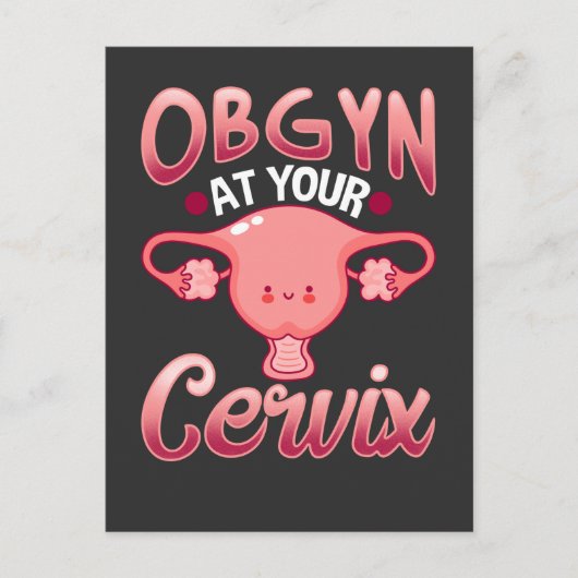 Cute Cervix Postkarte (Vorderseite)