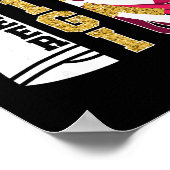 Cute Cheer Gigi Of A Cheerleader Gigi Grandma  Poster (Ecke)