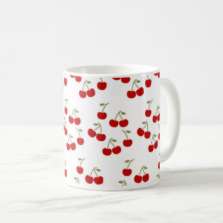 Cute Cherries Pattern Kaffeetasse