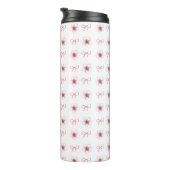 Cute Cherry Blossom Ribbon Design  Thermosbecher (Nach rechts gedreht)