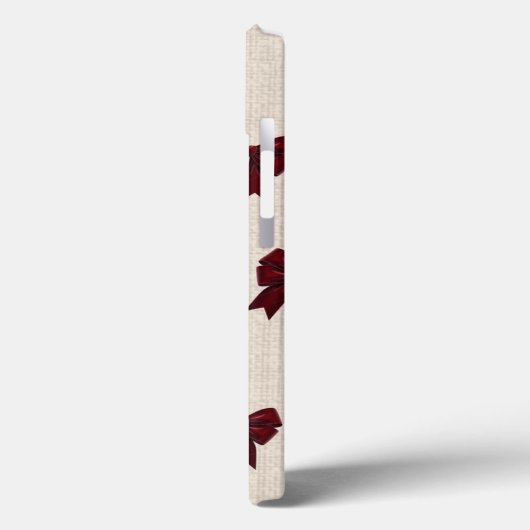 Cute Cherry & Bow Aesthetic Phone Case 🎀🍒✨ (Rückseite / Links)