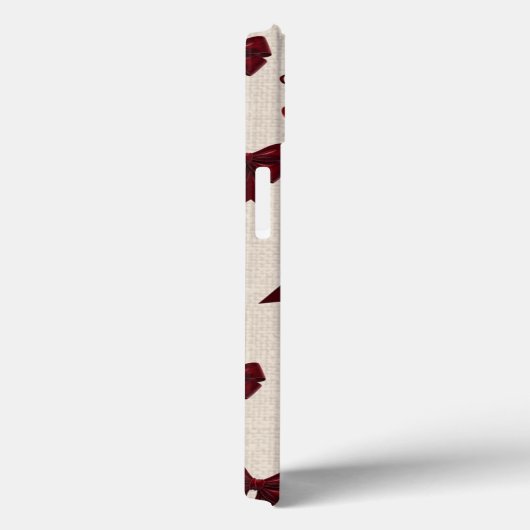 Cute Cherry & Bow Aesthetic Phone Case 🎀🍒✨ (Rückseite / Rechts)