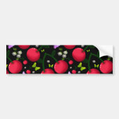 Cute Cherry Butterfly Pattern, Glossy Kawaii Fruit Autoaufkleber (Vorne)