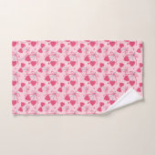 Cute Cherry Heart Towel Set | Sweet Retro Valentin (Handtuch)