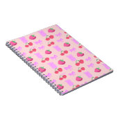 Cute cherry notebook notizblock (Rechte Seite)