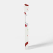 Cute Cherry & Red Ribbon Pattern Phone Case iPhone Hülle (Linke Seite)