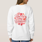 Cute cherub with arrow sweatshirt (Rückseite)