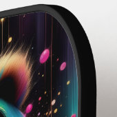 Cute Chibi Panda Customizable Pickleball Schläger (Linke Seite)