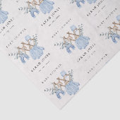 Cute Chic Boy Baby Clothes Essential Baby Shower Seidenpapier (Ausschnitt)