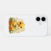 Cute Chick iPhone 16 Case Kawaii Flowers Hülle (Rückseite (Horizontal))