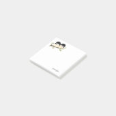 Cute Chickades Bird Post-it® Notes Post-it Klebezettel (angewinkelt)