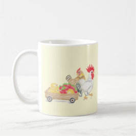 Cute Chicken Family Mug Kaffeetasse