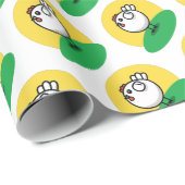 Cute Chicken Geschenkpapier (Rolleneckpunkt)