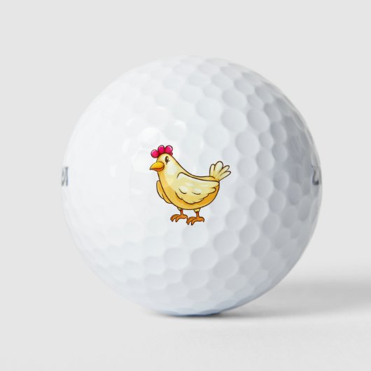 Cute Chicken Golfball (Vorderseite)