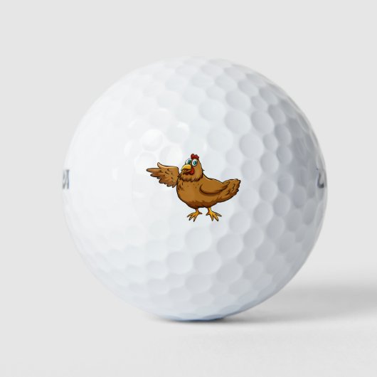 Cute Chicken Golfball (Vorderseite)