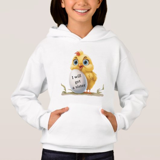 Cute Chicken Hoodie (Vorderseite)