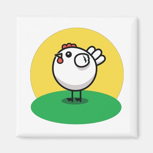 Cute Chicken Magnet (Vorne)