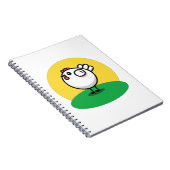 Cute Chicken Notizblock (Rechte Seite)