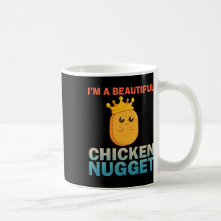 Cute Chicken Nugget Art For Women Girls Chicken Nu Kaffeetasse