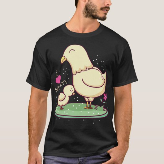 Cute Chicken T-Shirt (Vorderseite)