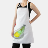 Cute chickens watercolor schürze (InSitu)