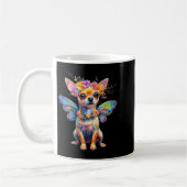 Cute Chihuahua Dog Angel With Wings Kaffeetasse (Links)