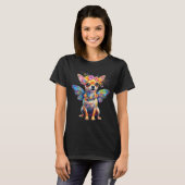 Cute Chihuahua Dog Angel With Wings  T-Shirt (Vorne ganz)