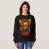 Cute Chihuahua Dog Sweatshirt (Vorne ganz)