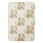 Cute Child's Bird Apple Train Bathmat Badematte (Vorderseite Vertikal)