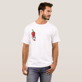 Cute Chili Pepper Doctor Character T-Shirt (Vorne ganz)