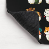 Cute Chinese Zodiac Animal Signs Lunar New Year Su Mousepad (Ecke)