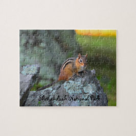 Cute Chipmunk, Shenandoah National Park Puzzle