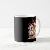 Cute Chow Chow Christmas Pupes Dog Lovers Funny Ho Kaffeetasse (VorderseiteRechts)