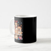 Cute Chow Chow Christmas Pupes Dog Lovers Funny Ho Kaffeetasse (Vorderseite Links)