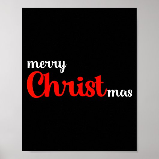 Cute Christian Christmas Shirt Faith Based Holiday Poster (Vorne)