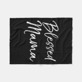 Cute Christian Mom Mother's Day Gift From Kids Ble Fleecedecke (Vorderseite (Horizontal))