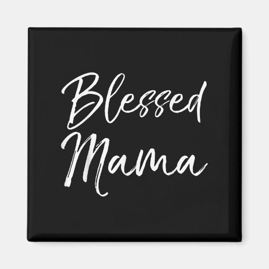 Cute Christian Mom Mother's Day Gift From Kids Ble Magnet (Vorne)