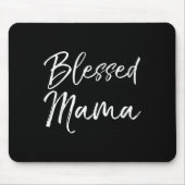 Cute Christian Mom Mother's Day Gift From Kids Ble Mousepad (Vorne)