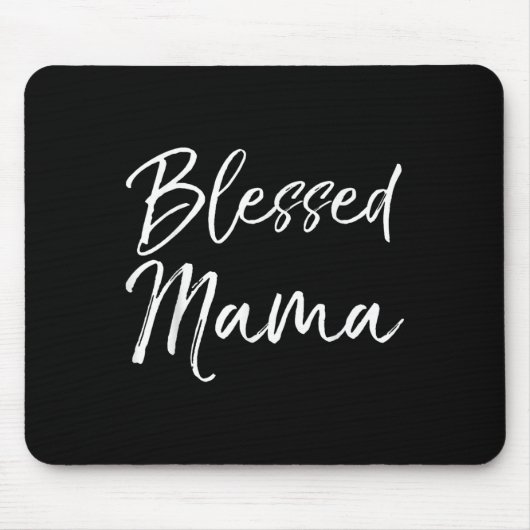 Cute Christian Mom Mother's Day Gift From Kids Ble Mousepad (Vorne)