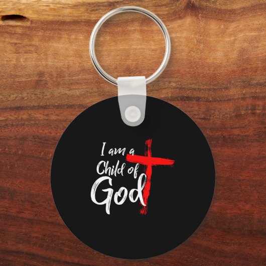Cute Christian Salvation Quote Gift I Am A Child O Schlüsselanhänger (Vorderseite)