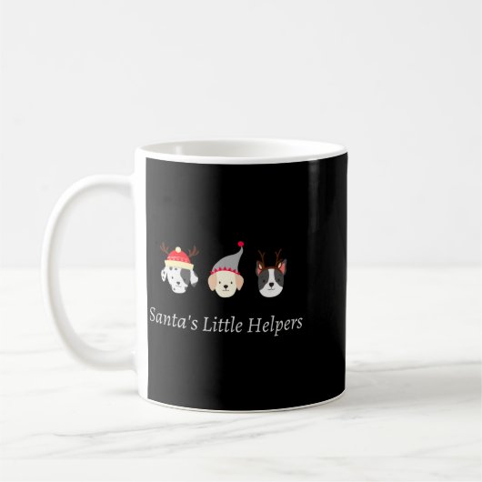 Cute Christmas Animal T Shirt Kaffeetasse (Links)
