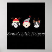 Cute Christmas Animal T Shirt Poster (Vorne)