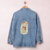 Cute Christmas Cat • Holiday Kitty in Sweater  Jeansjacke (Hangar)